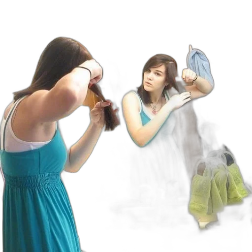 dress, mask, hat, jewelry transparent PNG cut-out