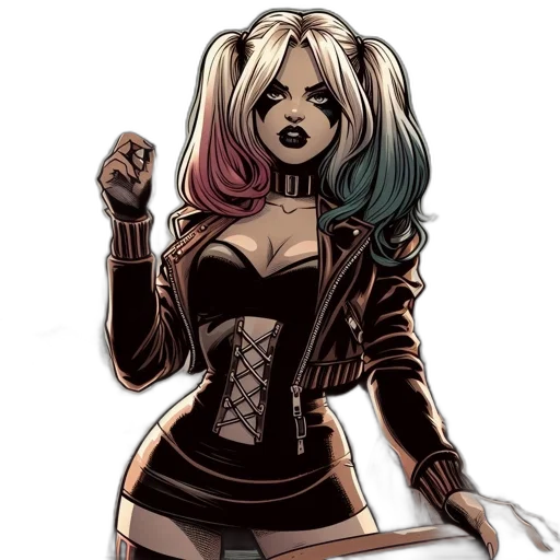 comic book art, concept art, cartoon, fantasy art transparent PNG cut-out