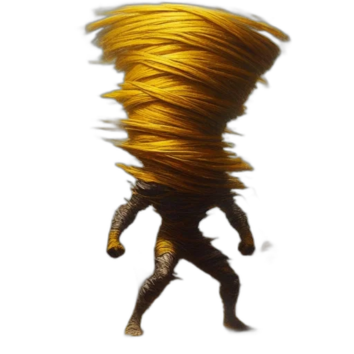 hair, creature, staff, animal transparent PNG cut-out