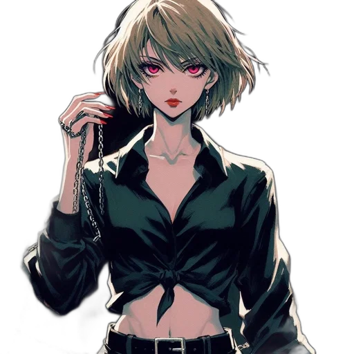 jacket, staff, weapon, jewelry transparent PNG cut-out