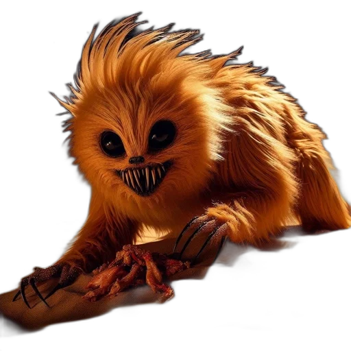 creature, animal, hair, dragon transparent PNG cut-out