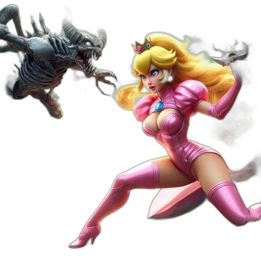 concept art, 3d render, comic book art, fantastical transparent PNG cut-out