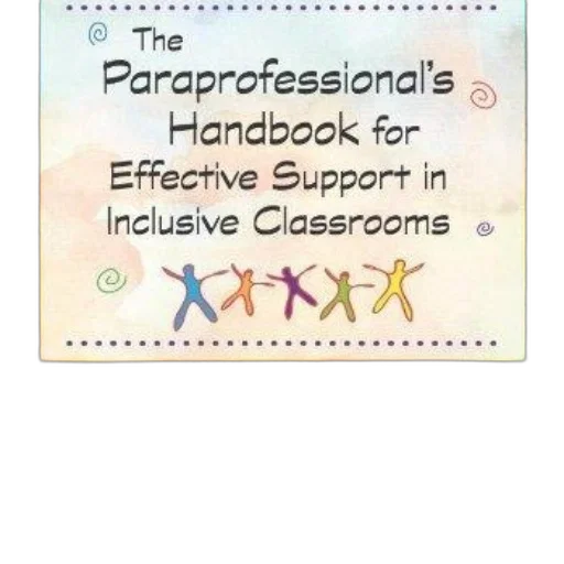 paraprofessional, handbook, effective, support transparent PNG cut-out