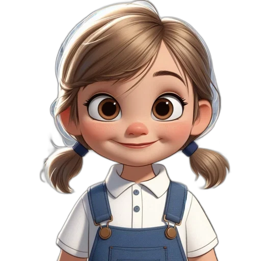 staff, face, cartoon, photorealistic transparent PNG cut-out