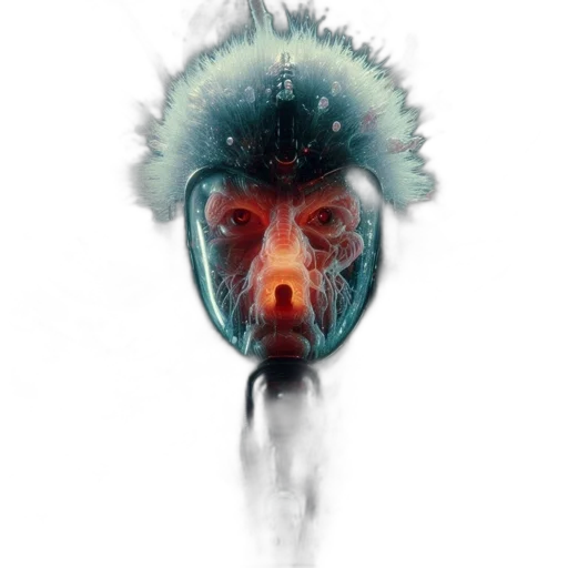 mask, face, creature, animal transparent PNG cut-out