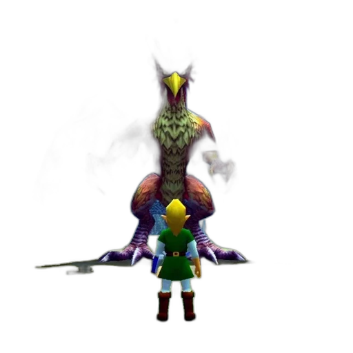 dragon, staff, creature, weapon transparent PNG cut-out
