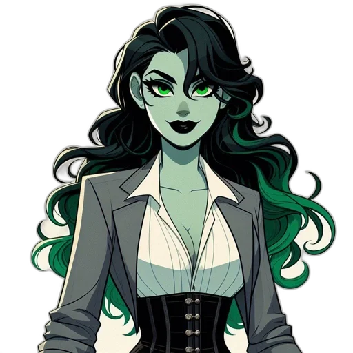 comic book art, concept art, cartoon, fantasy art transparent PNG cut-out