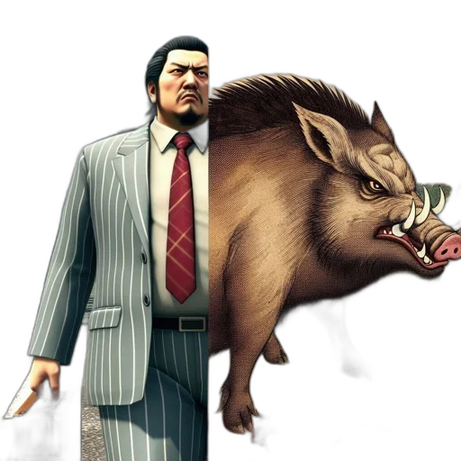 animal, creature, concept art, comic book art transparent PNG cut-out