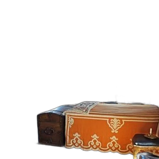 furniture, crown, 3d render, grand transparent PNG cut-out