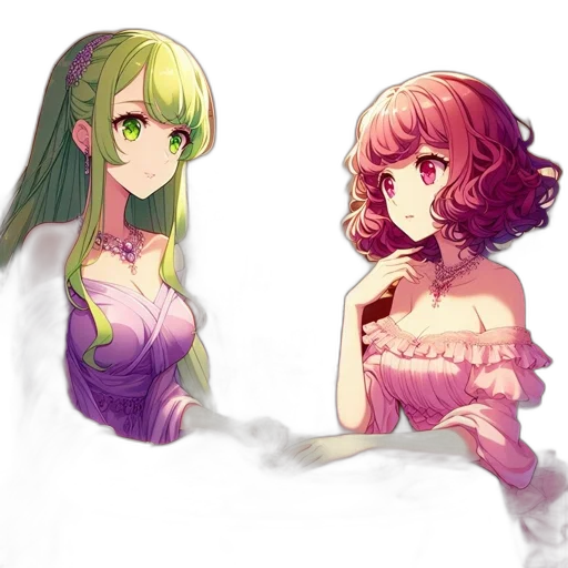 dress, pixel art, fantasy art, anime transparent PNG cut-out