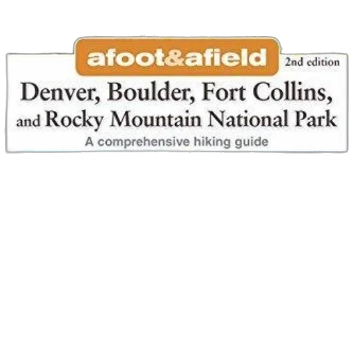 afoot, afield, denver, boulder transparent PNG cut-out