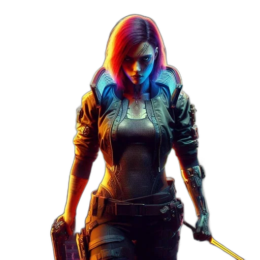 weapon, staff, cyberpunk, concept art transparent PNG cut-out