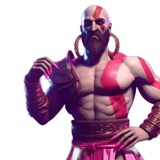 mask, concept art, 3d render, fantasy art transparent PNG cut-out