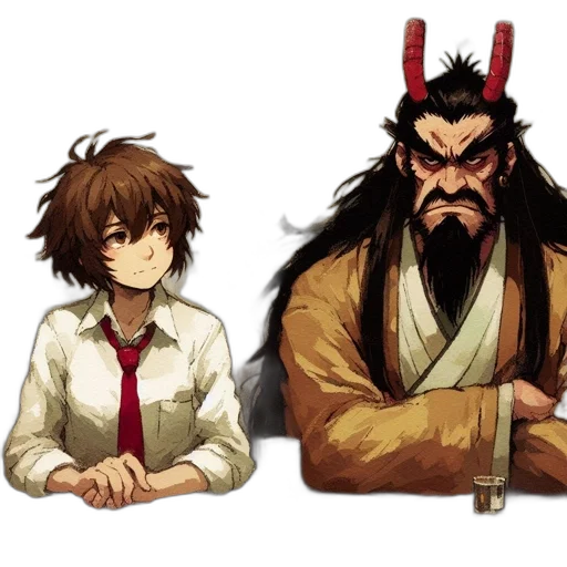 concept art, pixel art, anime, fantasy art transparent PNG cut-out