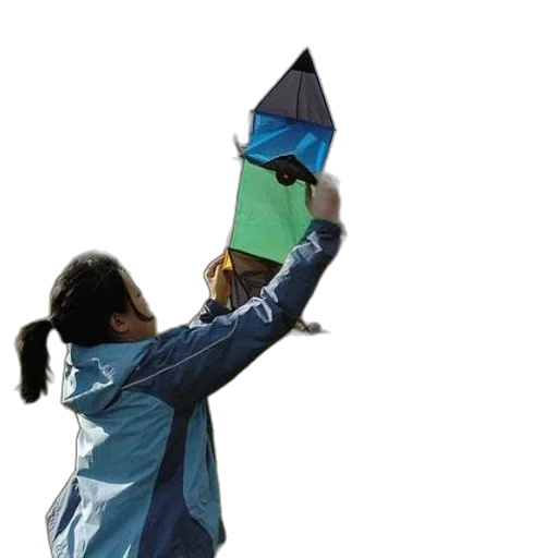 umbrella, staff, jacket, hat transparent PNG cut-out