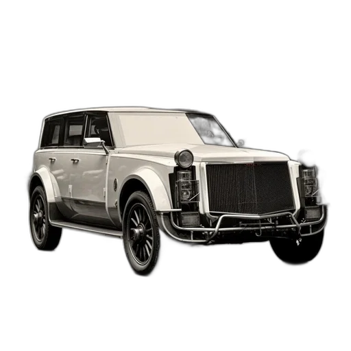 car, 3d render, photorealistic, concept art transparent PNG cut-out