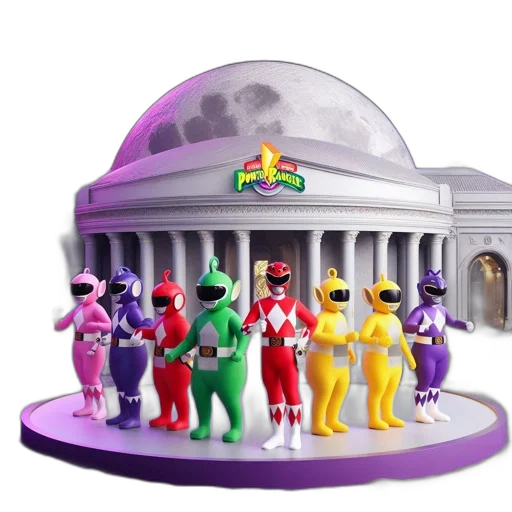 concept art, 3d render, characters, power transparent PNG cut-out
