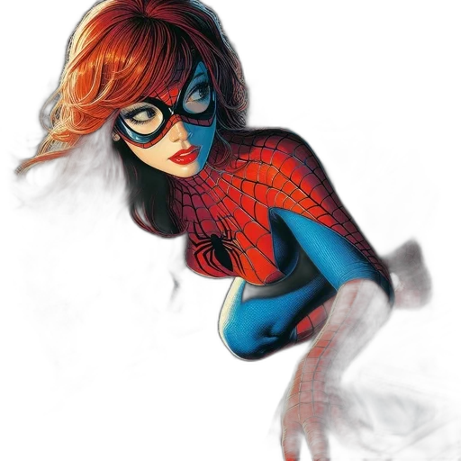comic book art, concept art, fantasy art, cartoon transparent PNG cut-out