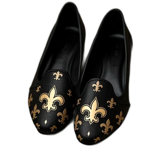 shoes, pair, black, flats transparent PNG cut-out