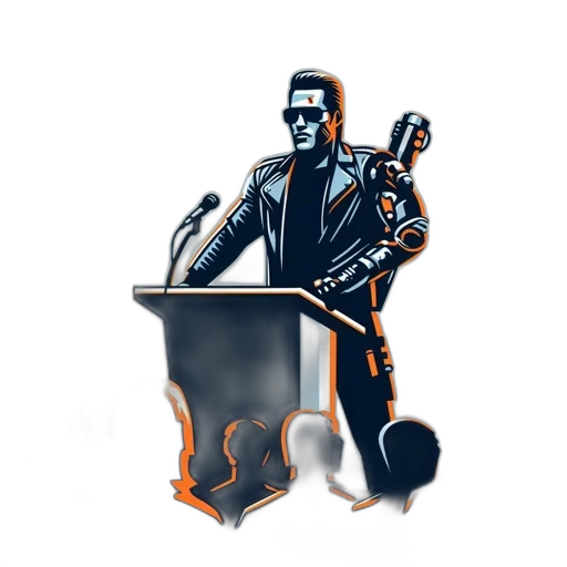 robot, concept art, cartoon, 3d render transparent PNG cut-out