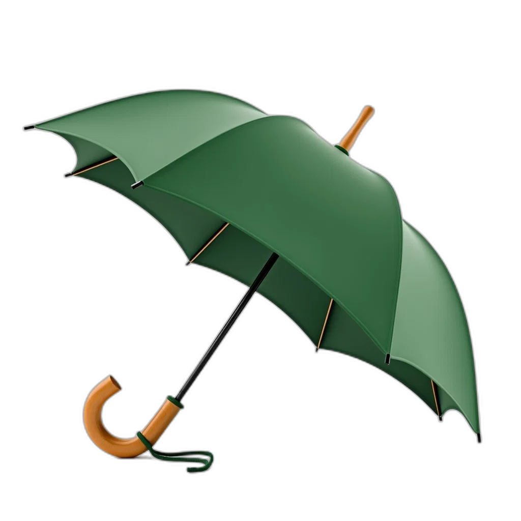 umbrella, staff, hat, weapon transparent PNG cut-out