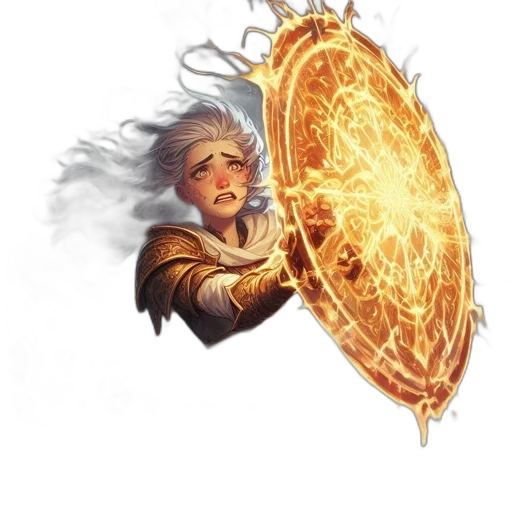 dragon, staff, hair, weapon transparent PNG cut-out
