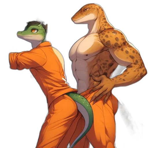 dragon, animal, creature, staff transparent PNG cut-out