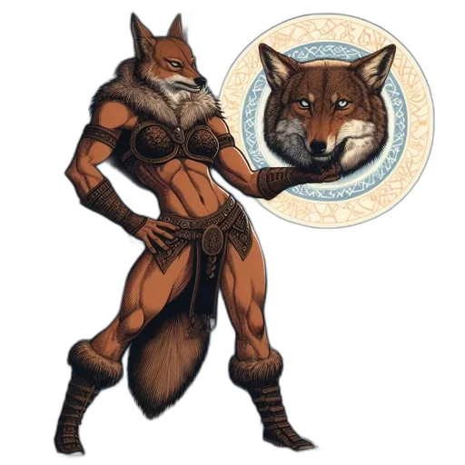 animal, concept art, fantasy art, comic book art transparent PNG cut-out