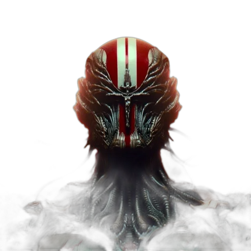 mask, robot, face, creature transparent PNG cut-out
