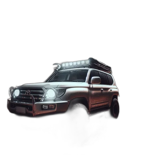 car, weapon, concept art, photorealistic transparent PNG cut-out