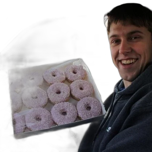 food, weapon, photorealistic, man transparent PNG cut-out