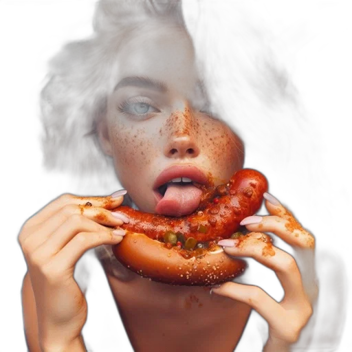 food, face, creature, jewelry transparent PNG cut-out