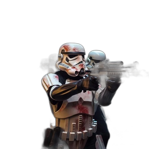 weapon, staff, robot, mask transparent PNG cut-out