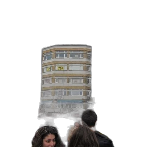 building, jacket, hair, furniture transparent PNG cut-out