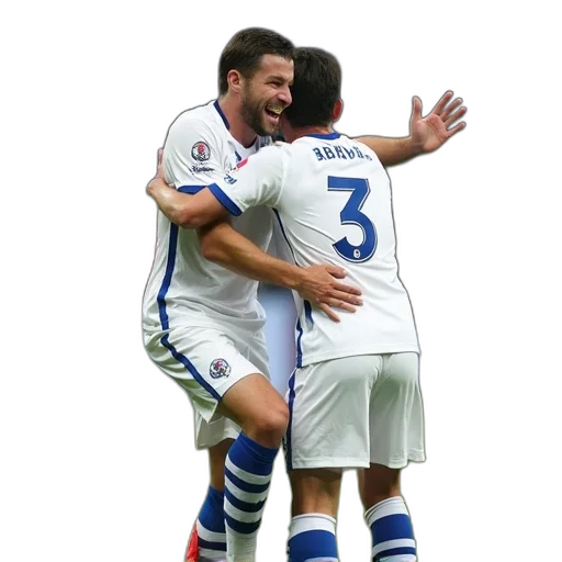 soccer, player, white, jersey transparent PNG cut-out