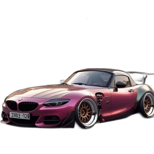 car, 3d render, photorealistic, concept art transparent PNG cut-out