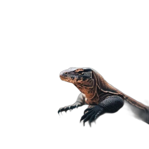 dragon, animal, creature, staff transparent PNG cut-out