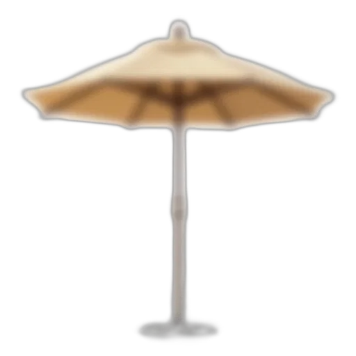 umbrella, hat, staff, furniture transparent PNG cut-out