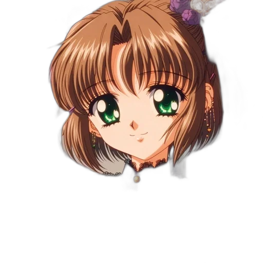 staff, face, crown, hair transparent PNG cut-out