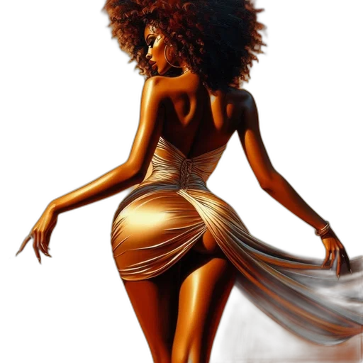 dress, concept art, photorealistic, fantasy art transparent PNG cut-out
