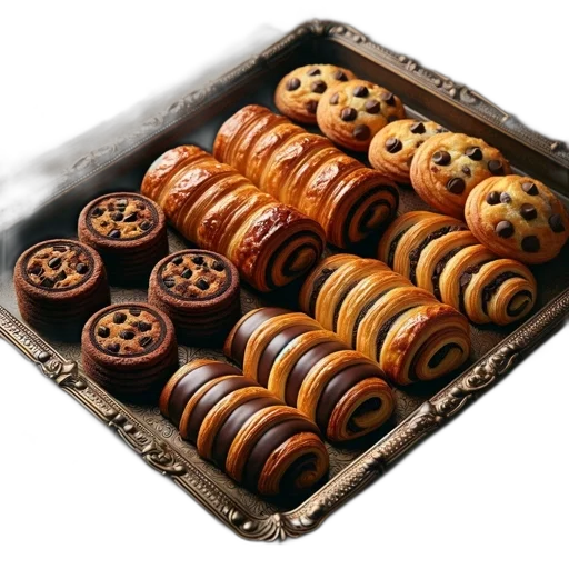 food, jewelry, 3d render, photorealistic transparent PNG cut-out