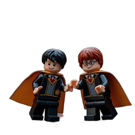 3d render, concept art, lego, harry transparent PNG cut-out