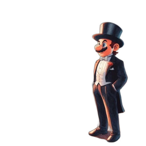 staff, hat, mask, robot transparent PNG cut-out