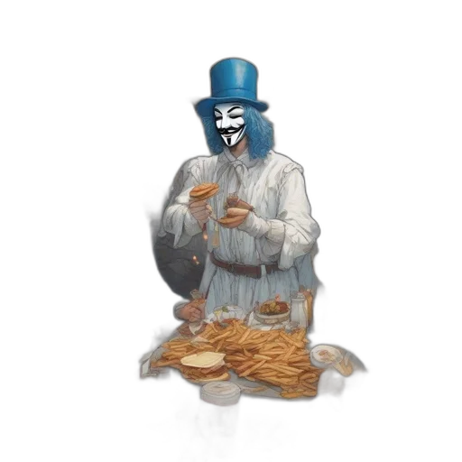 mask, food, creature, animal transparent PNG cut-out