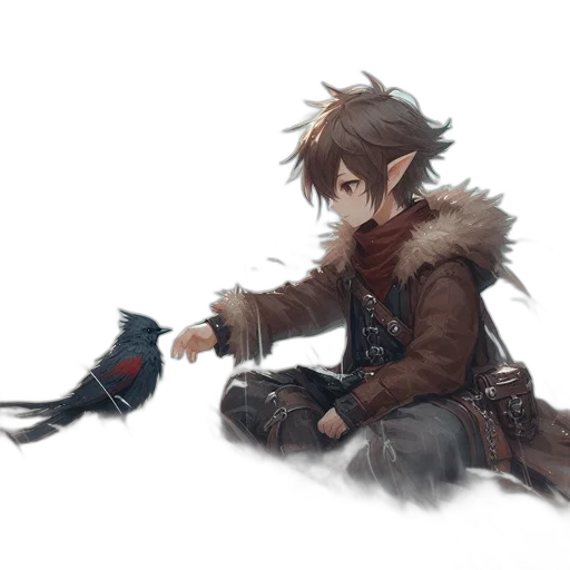 weapon, animal, creature, staff transparent PNG cut-out