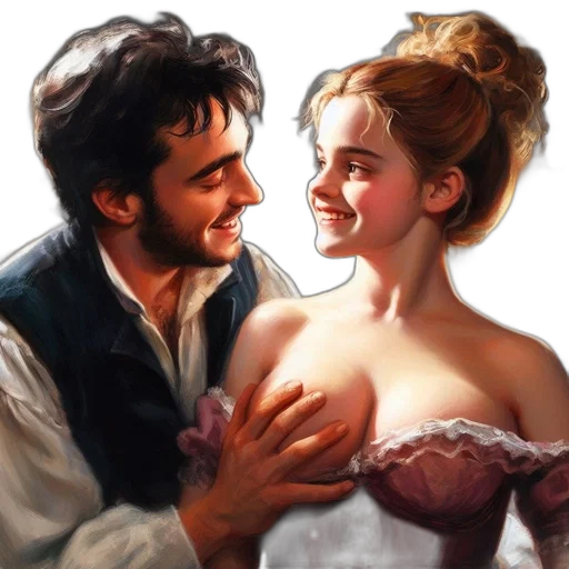 oil painting, photorealistic, fantasy art, watercolor transparent PNG cut-out