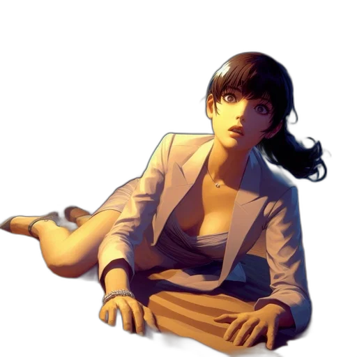 jacket, staff, dress, face transparent PNG cut-out