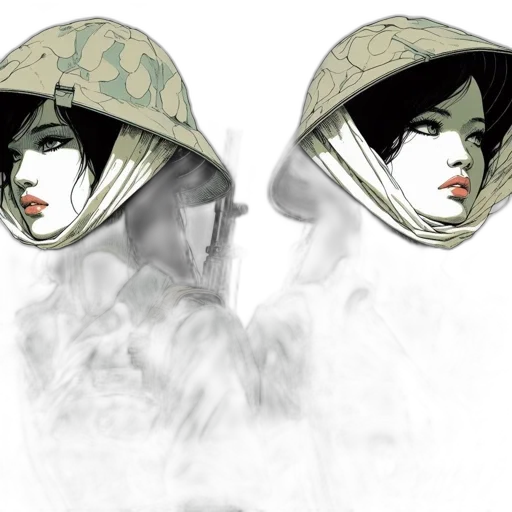 hat, mask, jacket, face transparent PNG cut-out