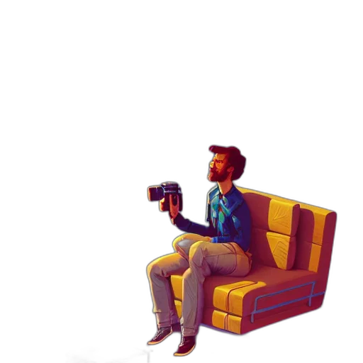 furniture, robot, staff, jacket transparent PNG cut-out