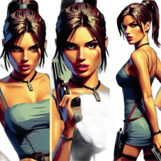 concept art, comic book art, photorealistic, fantasy art transparent PNG cut-out